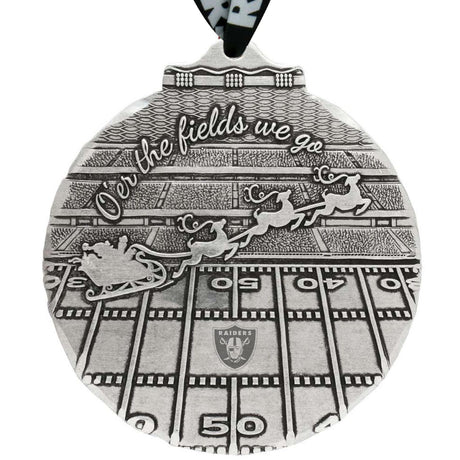 Raiders O'er The Fields We Go Ornament Pro Football Hall of Fame