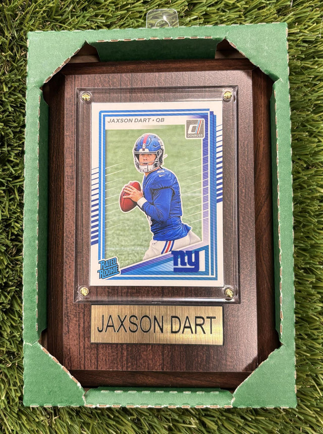 Jaxson Dart 4x6 Plaque