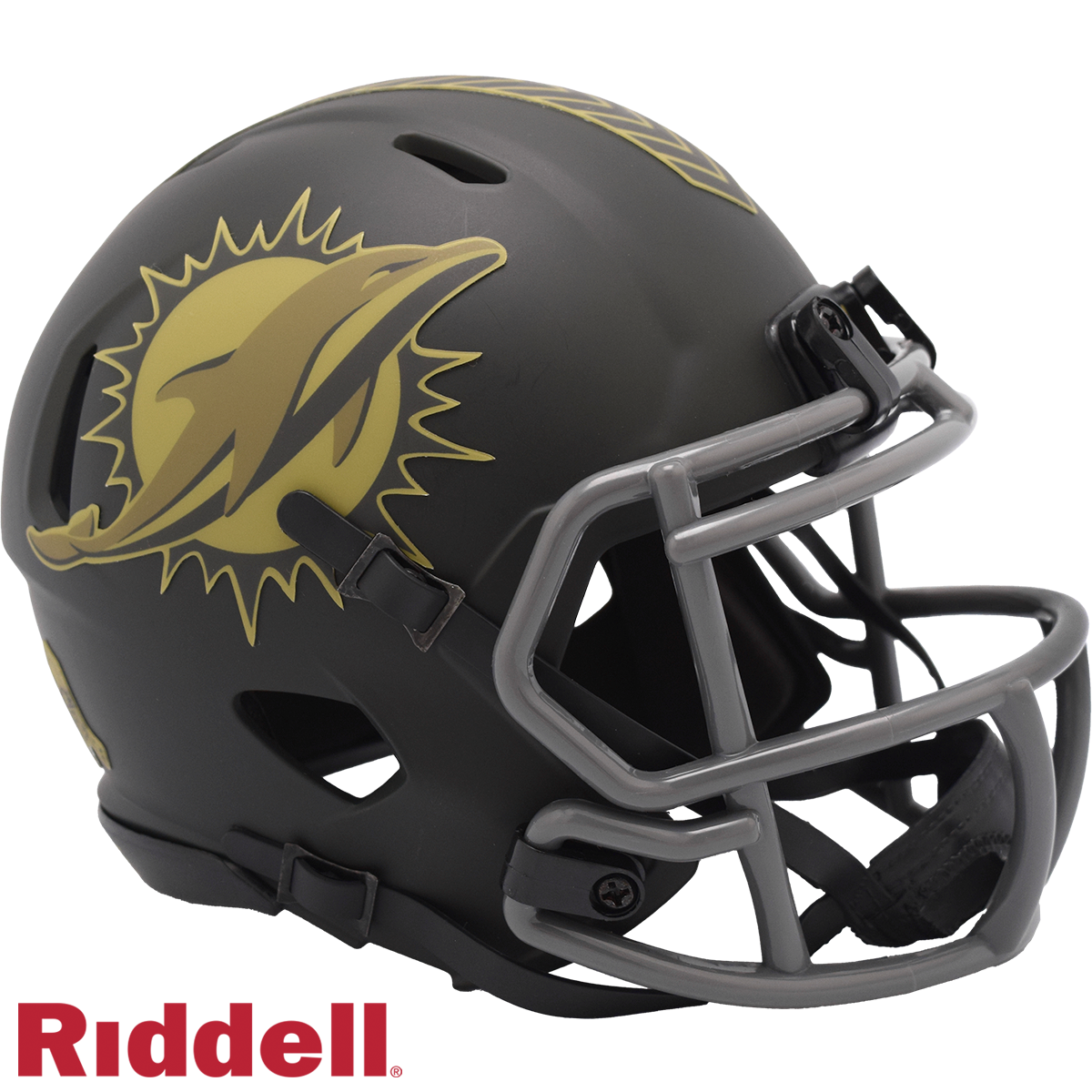 dolphins football helmet Miami Dolphins 2025 Salute to Service Riddell Speed Mini Football Helmet