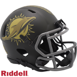 Dolphins 2025 Salute to Service Mini Helmet