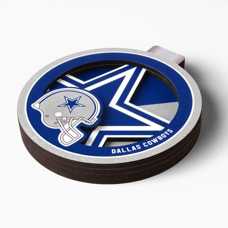 Cowboys 3-D Logo Ornament