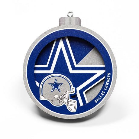 Cowboys 3-D Logo Ornament