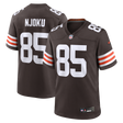 Browns David Njoku Men's Brown Nike Game Jersey