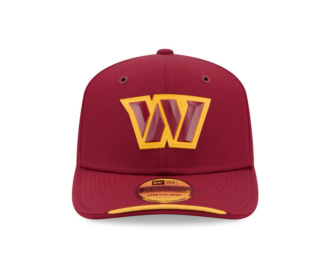 Commanders 2026 New Era Men's 9SEVENTY Stretch Snap Sideline Hat