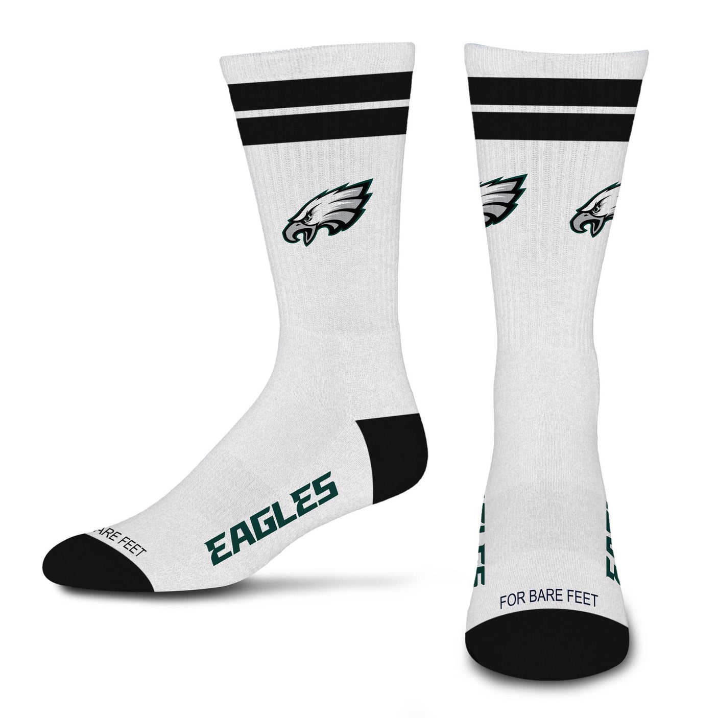 Eagles 2026 White Stripe Sock