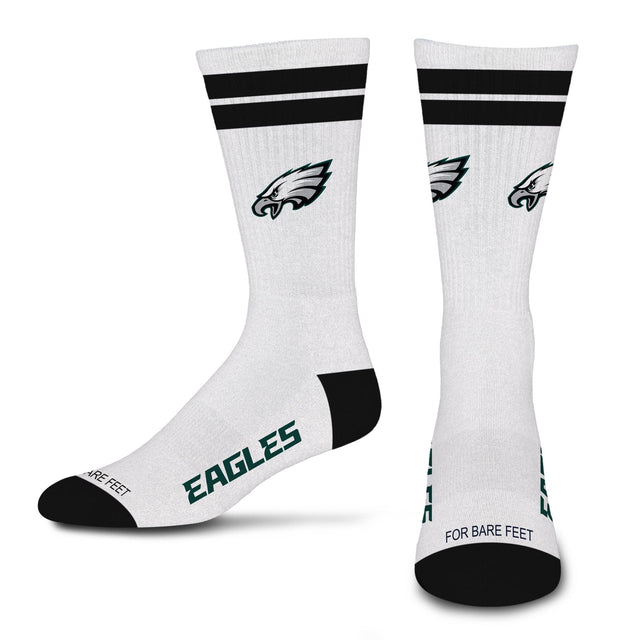 Eagles 2026 White Stripe Sock