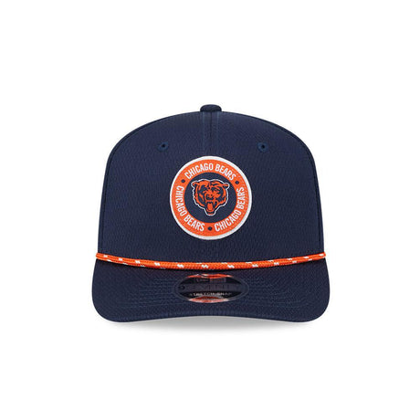 Bears Men's New Era 2024 9SEVENTY Stretch Snap Sideline Hat