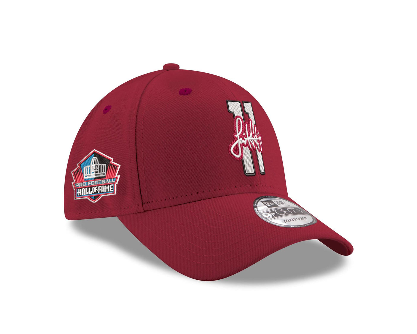 Larry Fitzgerald Cardinals Class of 2026 New Era 9FORTY Signature Name Hat