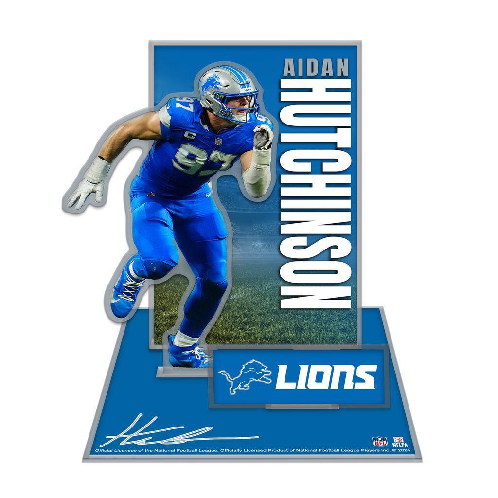 Lions Aidan Hutchinson 3D Collector Stand