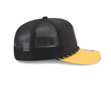 Steelers 2026 New Era Men's 9SEVENTY Stretch Snap Two-Tone Hat Pro Football Hall of Fame