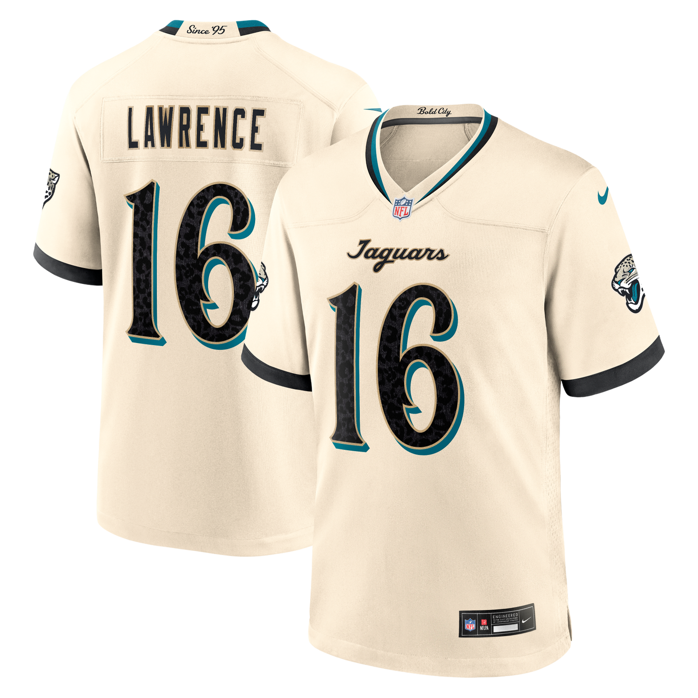 Jaguars 2026 Trevor Lawrence Nike Men's Rivalry Jersey
