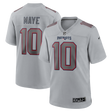Patriots Drake Maye 2025 Nike Men's Atmoshphere Jersey