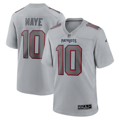 Patriots Drake Maye 2025 Nike Men's Atmoshphere Jersey