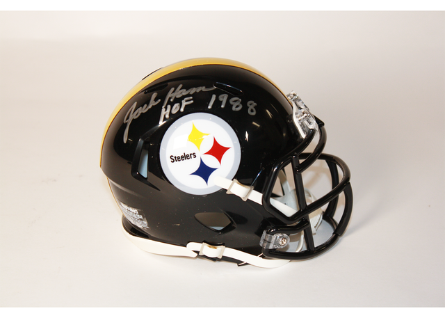 Jack Ham Autographed Steelers Speed Mini Helmet With Inscription