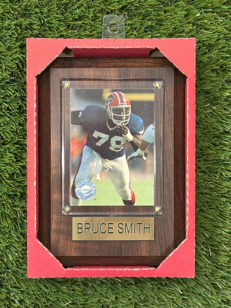 Bruce Smith 4x6 Plaque