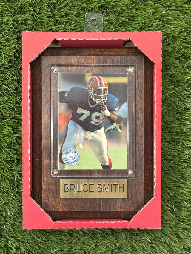 Bruce Smith 4x6 Plaque