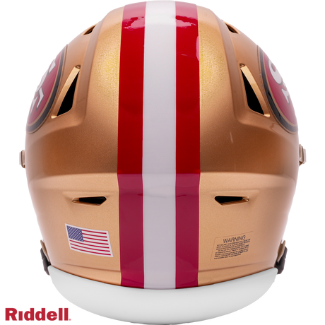 49ers 2025 Speedflex Mid-Size Helmet