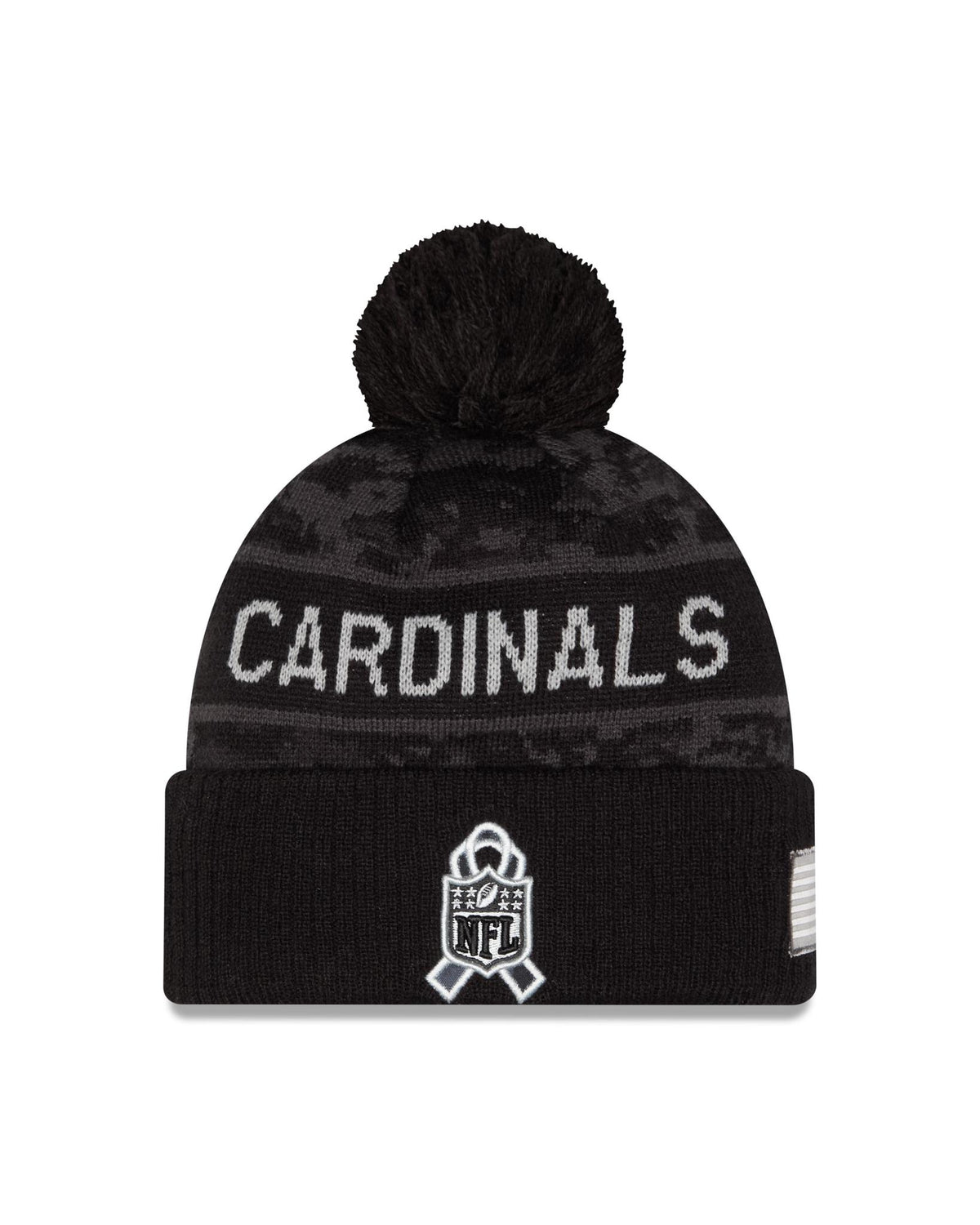 Cardinals 2026 New Era Men's Salute to Service Knit Pro Football Hall of Fame
