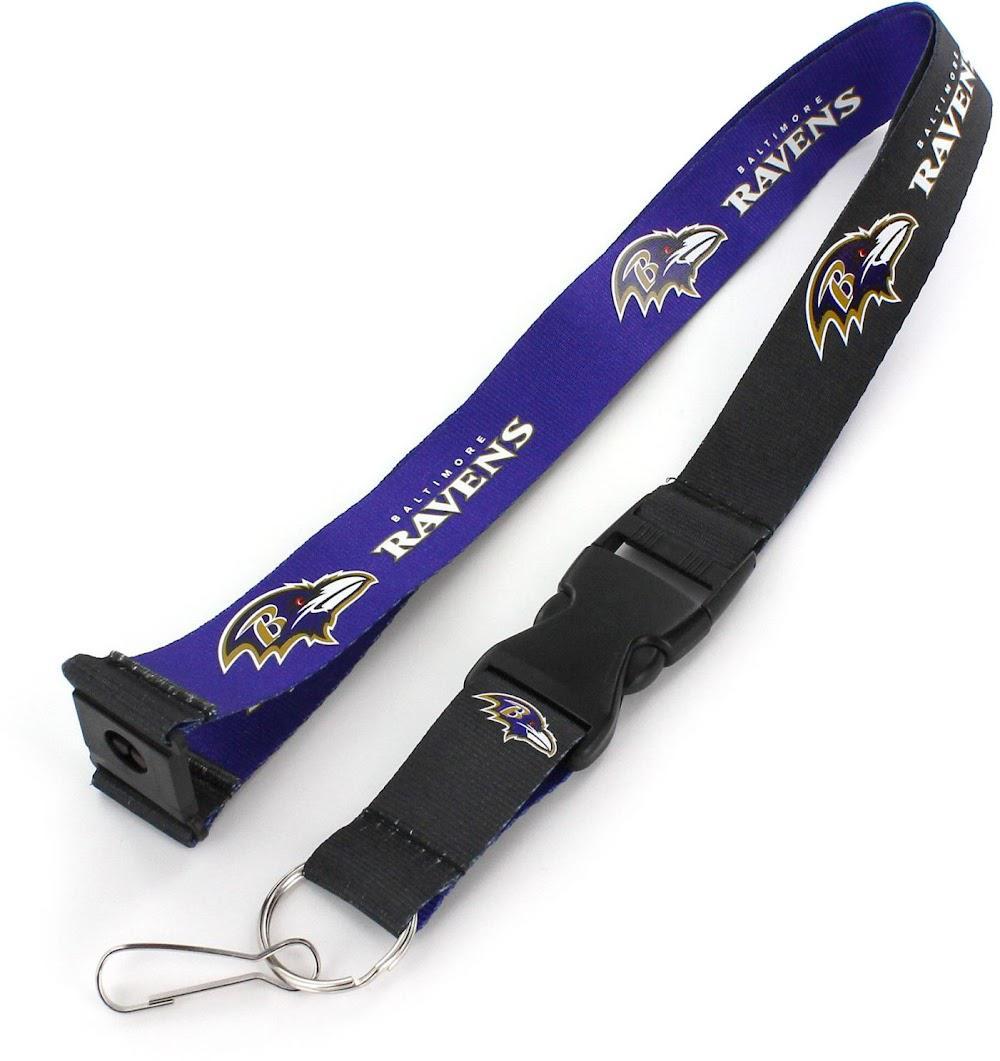 Ravens Reversible Lanyard – Pro Football Hall of Fame