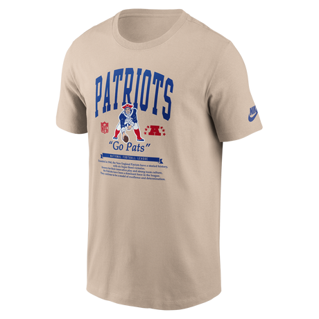 Patriots 2026 Nike Men's Rewind 2-Hit Essential T-Shirt Pro Football Hall of Fame