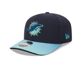 Dolphins 2026 New Era Men's 9SEVENTY Stretch Snap Rivalry Hat