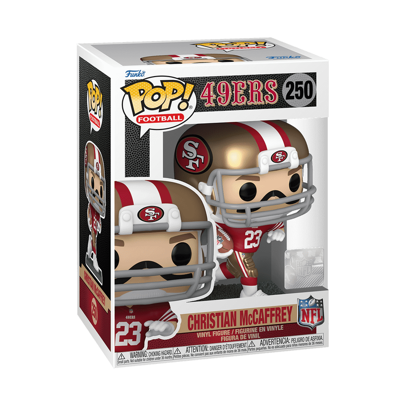 49ers Christian McCaffrey Funko Pop! 250