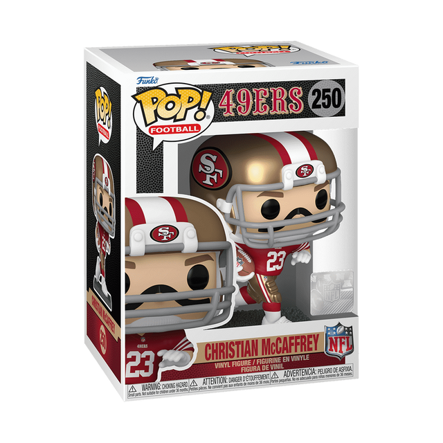 49ers Christian McCaffrey Funko Pop! 250