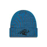 Panthers 2026 New Era Men's Sideline Cold Weather Knit Pro Football Hall of Fame
