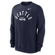 Seahawks 2026 Nike Men's Club Fleece Pullover Crewneck Pro Football Hall of Fame