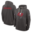 Buccaneers 2025 Nike Men's Sideline DRI-Fit Hoodie