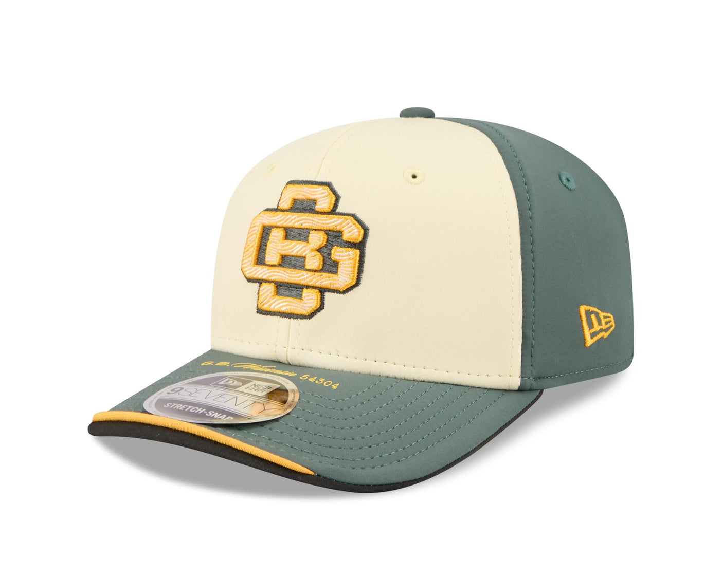 Packers 2026 New Era Men's 9SEVENTY Stretch Snap Rivalry Hat