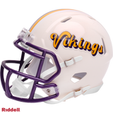 Vikings 2026 Retro Mini Speed Helmet