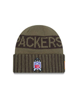 Packers 2025 Men's New Era Salute to Service Knit