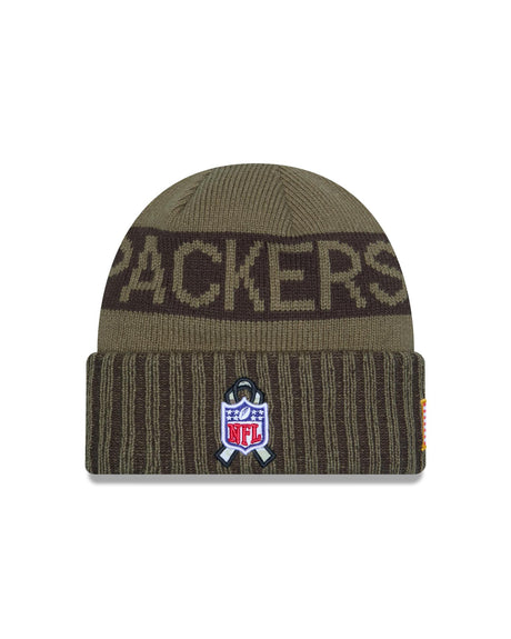 Packers 2025 Men's New Era Salute to Service Knit