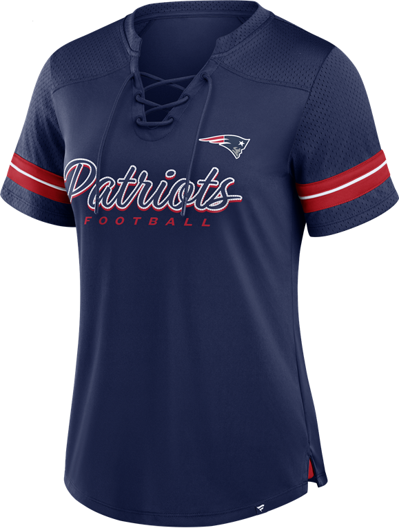 Patriots Women's Play Script Fashion T-Shirt
