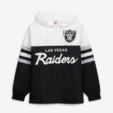 Raiders 2026 Mitchell & Ness Men's Head Coach Lightweight Anorak Windbreaker Pro Football Hall of Fame