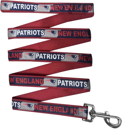 Patriots Pets First Satin Dog Leash