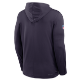 Vikings 2026 Nike Men's Rivalries Collection Sideline Dri-FIT Long-Sleeve Hooded Top