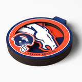 Broncos 3-D Logo Ornament