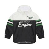Eagles 2026 Mitchell & Ness Men's Head Coach Lightweight Anorak Windbreaker Pro Football Hall of Fame