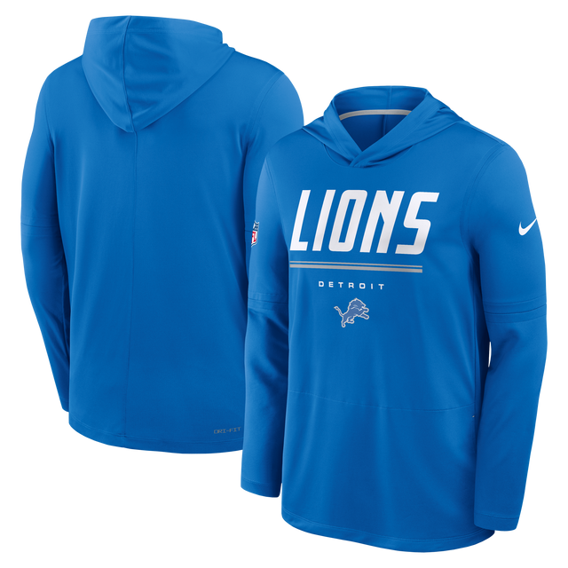 Lions 2026 Nike Men's Dri-Fit Lightweight Long Sleeve Hoodie Top