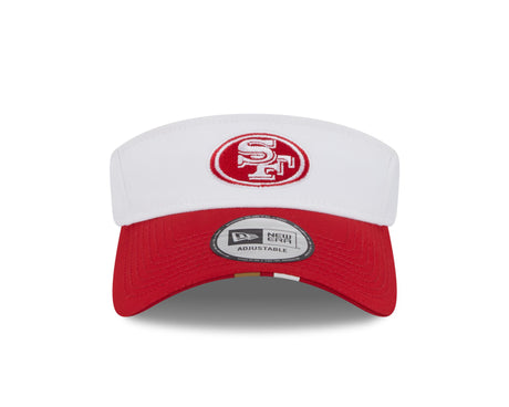 49ers 2025 New Era® Training Camp Visor