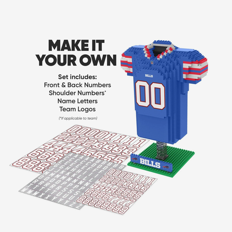 Bills 3D Brxlz Jersey
