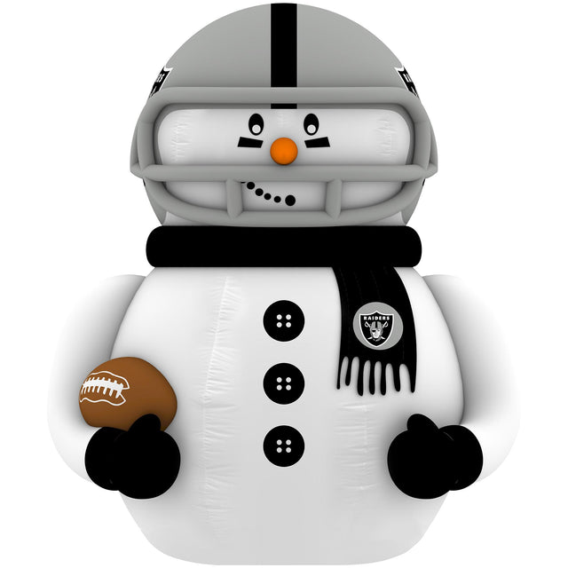 Raiders Team Pride Inflatable Snowman Player