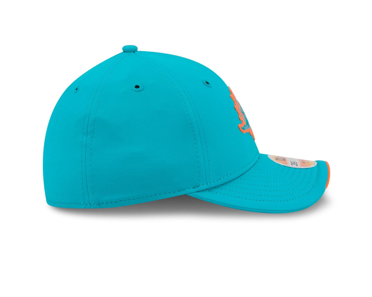 Dolphins 2026 New Era Men's 39THIRTY Sideline Hat Pro Football Hall of Fame