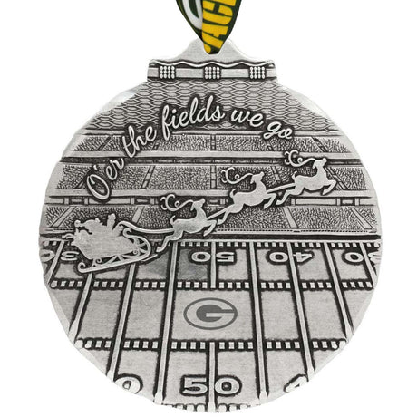 Packers O'er The Fields We Go Ornament Pro Football Hall of Fame