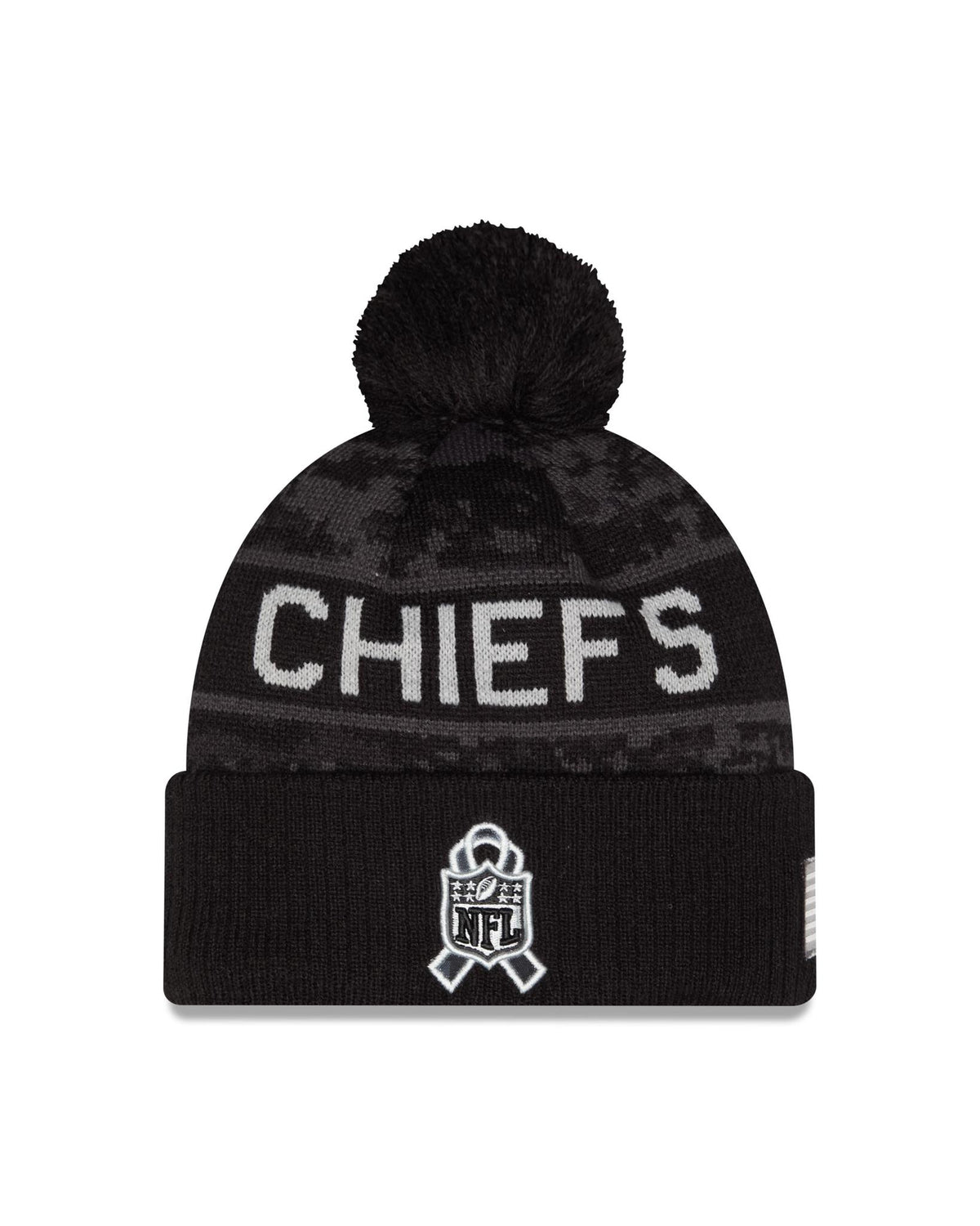 Chiefs 2026 New Era Men's Salute to Service Knit Pro Football Hall of Fame