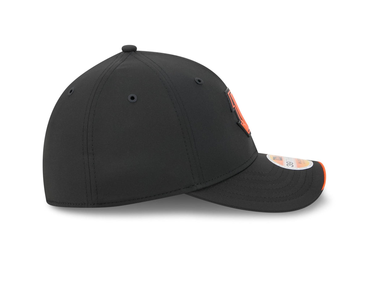 Bengals 2026 New Era Men's 39THIRTY Sideline Hat Pro Football Hall of Fame