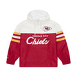 Chiefs 2026 Mitchell & Ness Men's Head Coach Lightweight Anorak Windbreaker Pro Football Hall of Fame