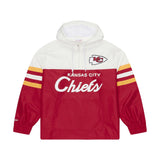 Chiefs 2026 Mitchell & Ness Men's Head Coach Lightweight Anorak Windbreaker Pro Football Hall of Fame